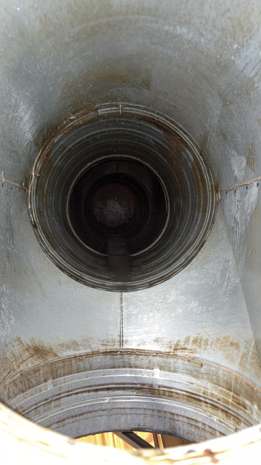 Conduit d'extraction propre après intervention Hygiène Net Pro